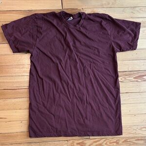 Men's Maroon T-Shirt